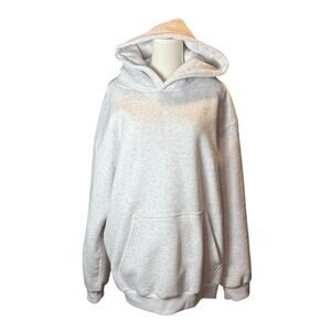 NEW Minimalist Comfrt Hoodie - Unisex Large Grey